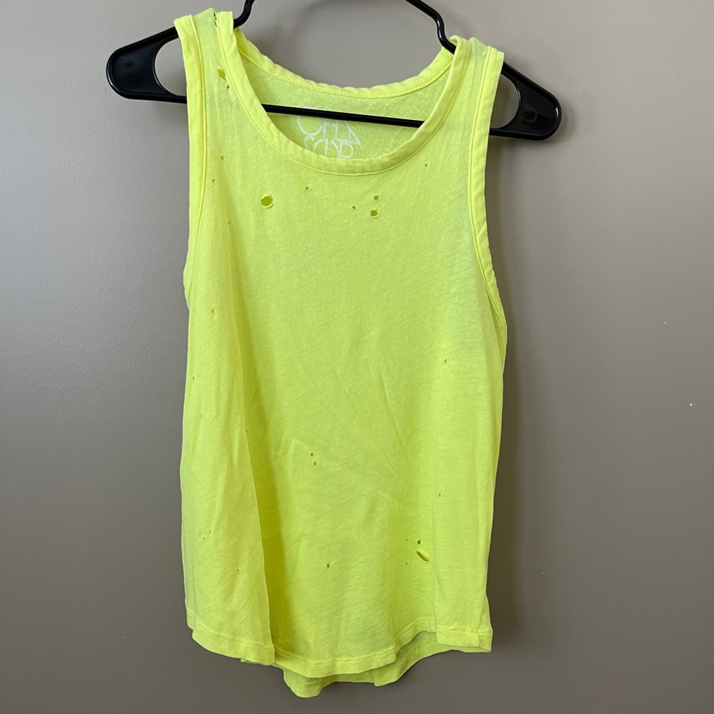 Chaser lime green tank